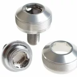 BLB Brick Lane Bikes Bulloni Di Manovella In Lega - Argento