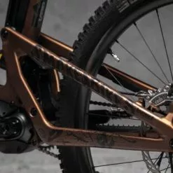 Dyedbro Kit Di Protezione Del Telaio Per E-Bike Fluor - Nero Opaco -Vendite Bici da città elettriche 04 EB 22205