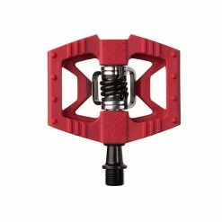 Crankbrothers Pedale Doppio Shot 1 Senza Clip - Rosso