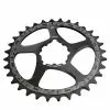 Race Face Ingranaggio Narrow-Wide Direct Mount - 3 Bolt Compatibile - Nero -Vendite Bici da città elettriche 2041093036 CHAINRING DM 36T 1011 SPD BLACK CINCH