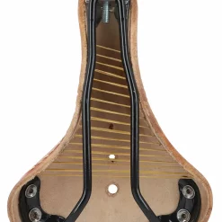 Gusti Leder Bike Sella Da Bicicletta In Cuoio Bernard H - Marrone Miele -Vendite Bici da città elettriche 2F3 20 42 hinten1 fahrradsattel leder