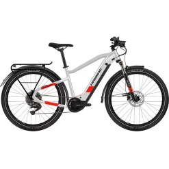 Haibike Trekking 7 Uomo - Grigio Freddo / Rosso Opaco