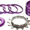 Reverse Kit Singlespeed Pignone 13T + 7 Distanziali - Viola 1 Reverse Kit Singlespeed Pignone 13T + 7 Distanziali - Viola -Vendite Bici da città elettriche 40205 13ZeSEDBycoxnV