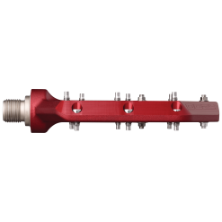 SPANK Oozy Reboot Flat Pedal - Rosso -Vendite Bici da città elettriche 4710155967061 OOZY PEDAL SIDE RED 1800x1800