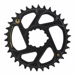 SRAM Ingranaggio X-Sync 2 Eagle - Montaggio Diretto - Offset 6 Mm - Nero/oro