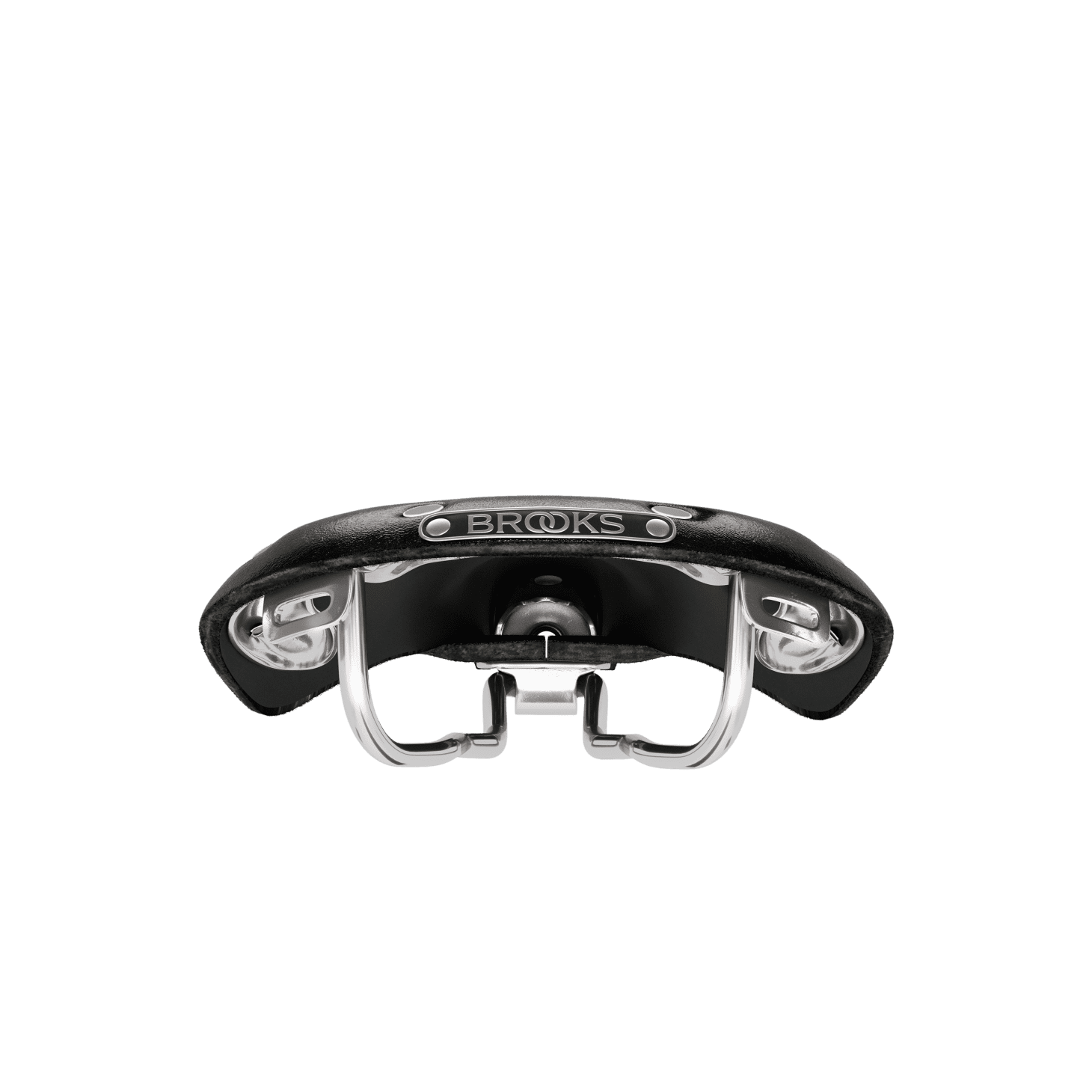 BROOKS Sella B15 Swallow Chrome - Nera 7 BROOKS Sella B15 Swallow Chrome - Nera - immagine 5