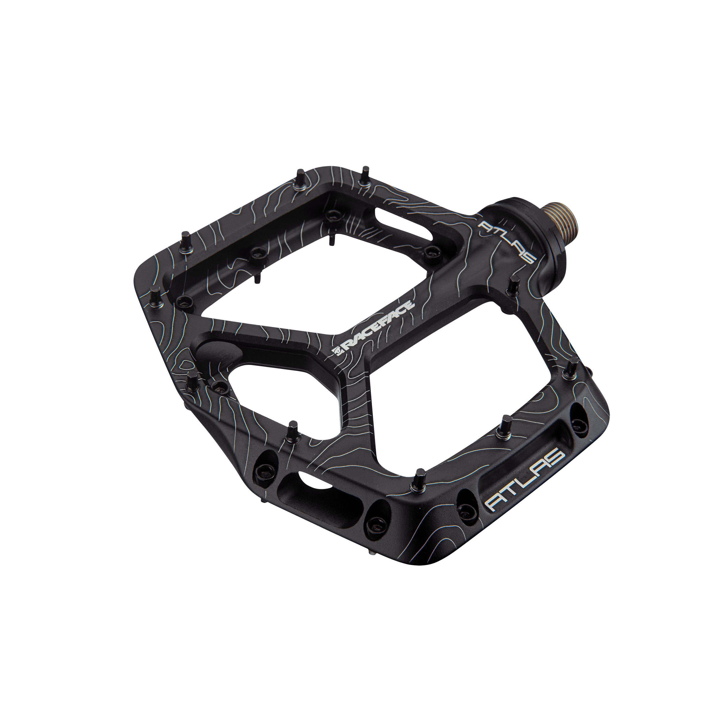 Race Face Pedali Atlas AM22 - Nero 4 Race Face Pedali Atlas AM22 - Nero - immagine 2