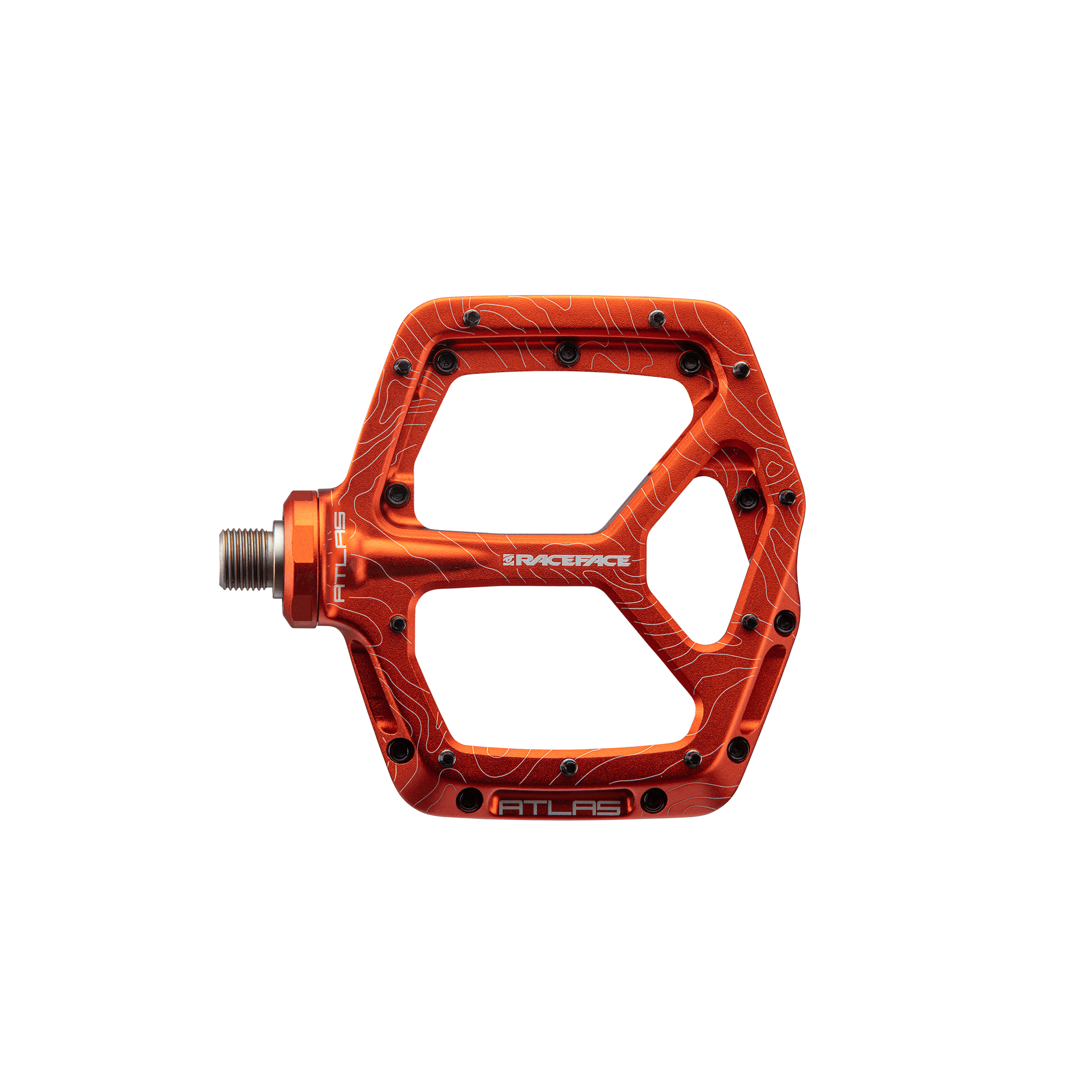 Race Face Pedali Atlas AM22 - Arancione 3 Race Face Pedali Atlas AM22 - Arancione