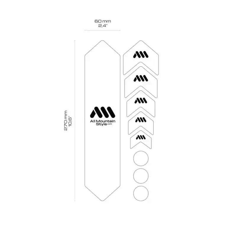 AMS - All Mountain Style Honeycomp Frame Guard - Nero 4 AMS - All Mountain Style Honeycomp Frame Guard - Nero - immagine 2