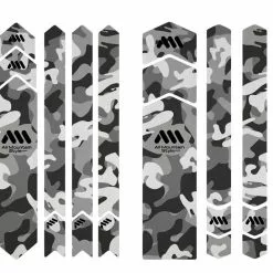 AMS - All Mountain Style Adesivo Di Protezione Del Telaio A Nido D'ape XXL - Trasparente/Camoscio -Vendite Bici da città elettriche AMS Frame Guard XXL CAMO 2