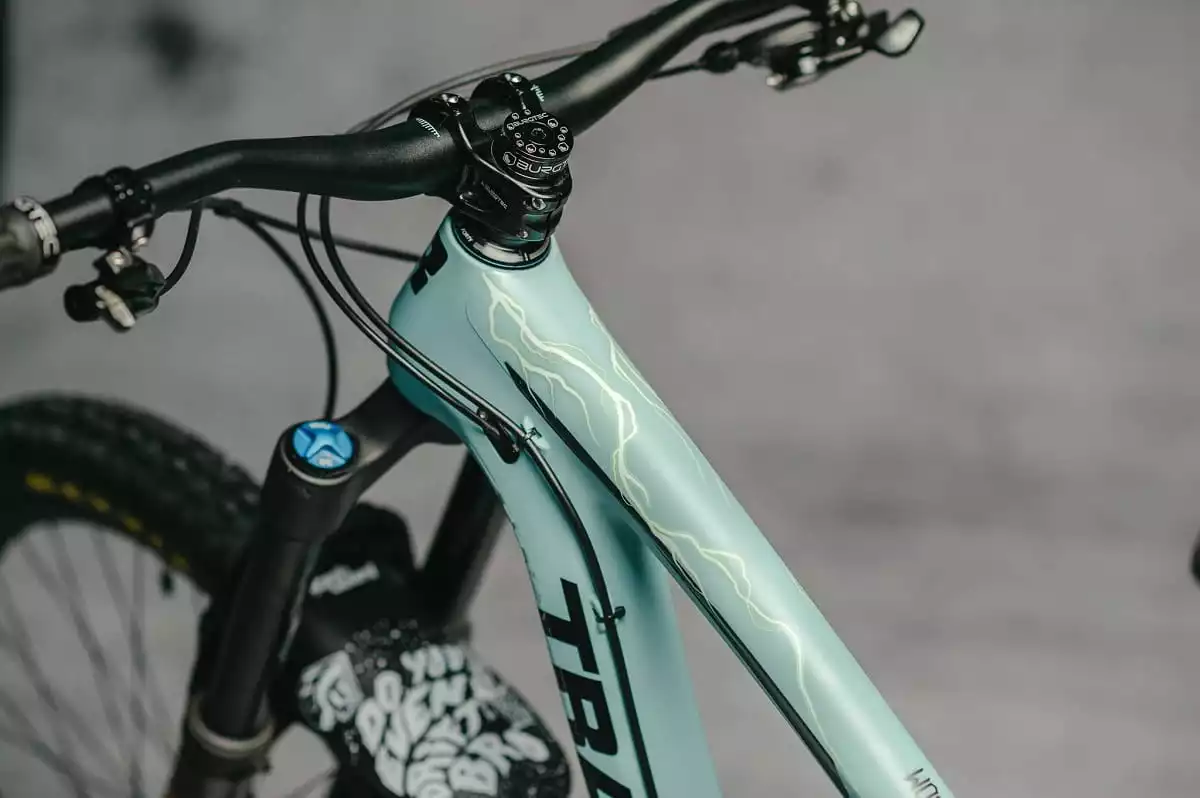 Dyedbro Kit Di Protezione Del Telaio - Fulmine - Giallo Opaco 4 Dyedbro Kit Di Protezione Del Telaio - Fulmine - Giallo Opaco - immagine 2