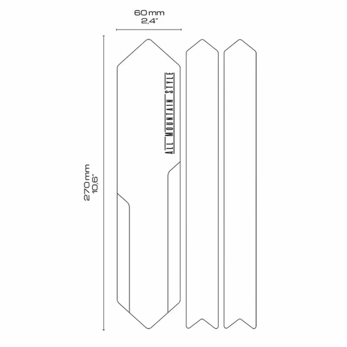 AMS - All Mountain Style Protezione Del Fodero - Struttura A Nido D'ape Nera 6 AMS - All Mountain Style Protezione Del Fodero - Struttura A Nido D'ape Nera - immagine 4