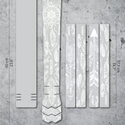 Dyedbro Kit Di Protezione Del Telaio Dream Catcher - Bianco Opaco