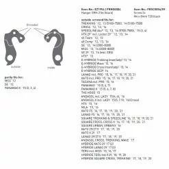 Ghost Gancio Deragliatore HD MTB - Nero