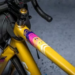 Dyedbro Kit Di Protezione Del Telaio In Ghiaia 80s - Mat -Vendite Bici da città elettriche GB 33304 80s 4