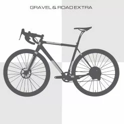 AMS - All Mountain Style Adesivo Protezione Telaio Road & Gravel - Sterrato Nero -Vendite Bici da città elettriche GRAVEL ROAD posicion bedd303d 516d 4b70 b6f9 264daf9e6b11 1800x1350