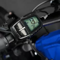 Haibike Trekking 4 Low Entry - Gloss Matte Blue Black -Vendite Bici da città elettriche Haibike MY22 Detail Display Trekking 4 LOW blue