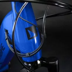 Haibike Trekking 4 Low Entry - Gloss Matte Blue Black -Vendite Bici da città elettriche Haibike MY22 Detail Logo Trekking 4 LOW blue