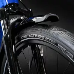 Haibike Trekking 4 Low Entry - Gloss Matte Blue Black -Vendite Bici da città elettriche Haibike MY22 Detail Tyre Trekking 4 LOW blue