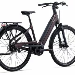 Liv Allure E+ 1 (BD/Sport/500Wh) Legno Di Rosa -Vendite Bici da città elettriche MY22AllureEplus1 ColorBRosewood Rear