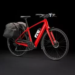 Trek FX+ 2 Rosso Vipera -Vendite Bici da città elettriche TrekFX2ViperRed 12