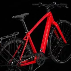 Trek FX+ 2 Rosso Vipera -Vendite Bici da città elettriche TrekFX2ViperRed 3