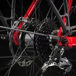 Trek FX+ 2 Rosso Vipera -Vendite Bici da città elettriche TrekFX2ViperRed 4