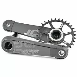 E-thirteen LG1 Race Carbon Crank - 83 Mm - Nero
