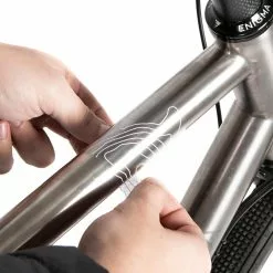 Restrap Kit Di Protezione Del Telaio - Trasparente/bianco -Vendite Bici da città elettriche White Bicycle Protection Kit3 scaled