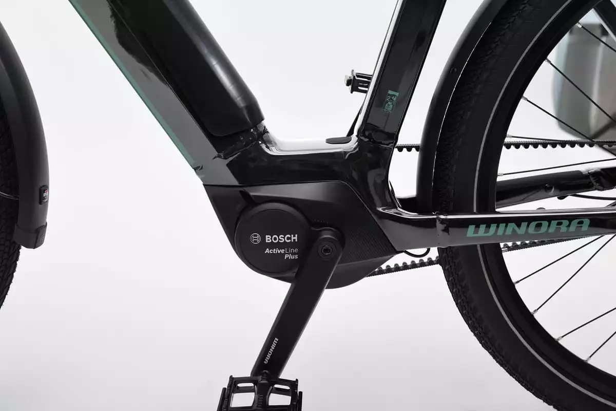 Winora Sinus R8f A Ingresso Basso - Nero Onice 5 Winora Sinus R8f A Ingresso Basso - Nero Onice - immagine 3