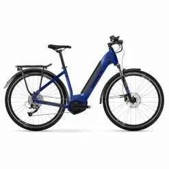 Haibike Trekking 4 Low Entry - Gloss Matte Blue Black
