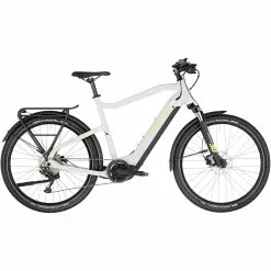 Haibike Trekking 6 Uomo - Grigio Lucido Giallo Neon