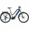 Haibike Trekking 7 Donna - Blu / Sabbia -Vendite Bici da città elettriche haibike trekking 7 trapeze blue sand 1