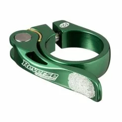 Reverse Morsetto Per Sella Long Life 34.9mm - Verde Scuro