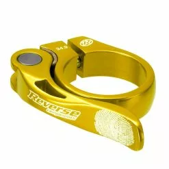 Reverse Morsetto Per Sella Long Life 34.9mm - Oro