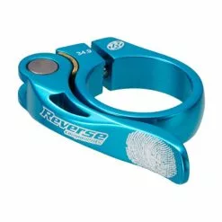 Reverse Morsetto Per Sella Long Life 34.9mm - Blu Chiaro