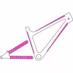 Muc-Off Kit Di Protezione Del Telaio E-MTB - Trasparente Opaco -Vendite Bici da città elettriche muc off frame protection kit dh enduro trail bolt pink 4 1289862jrPm8m8itH3zM