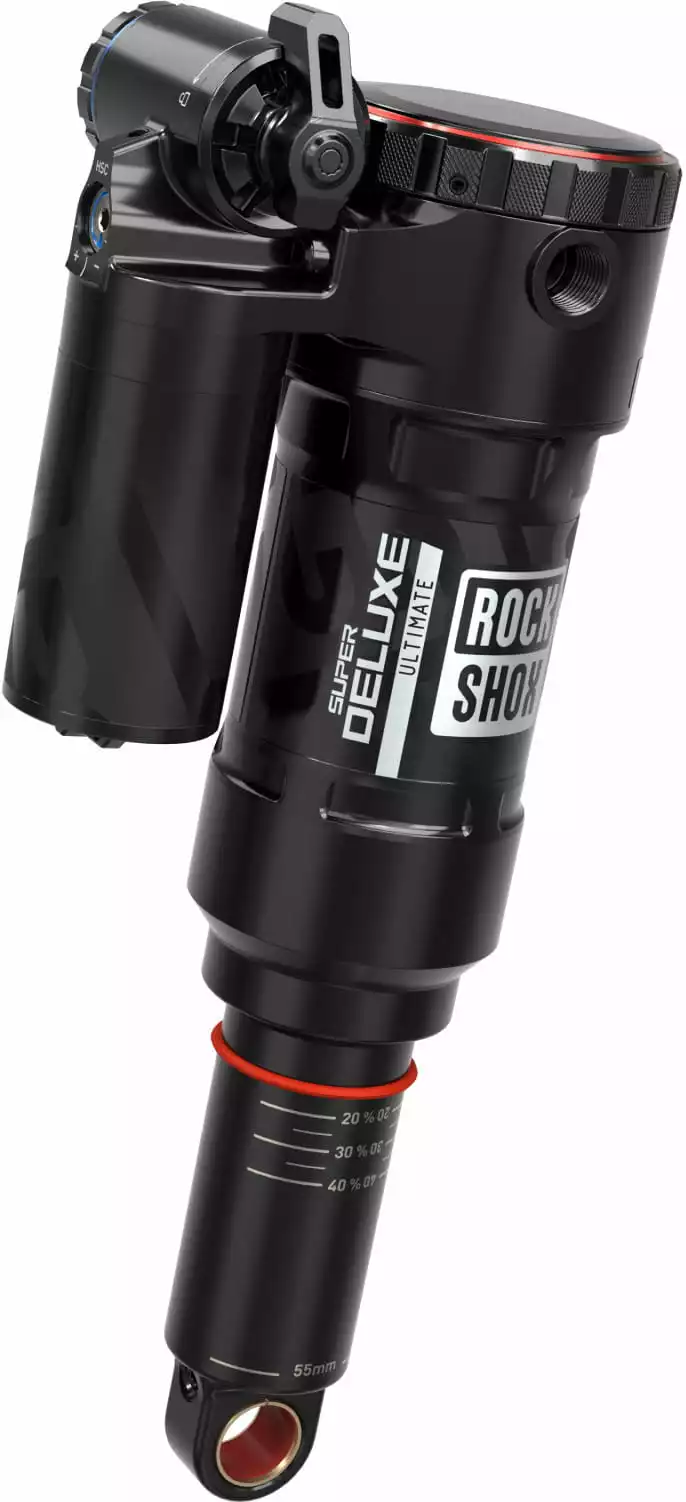 Rock-shox Super Deluxe Ultimate Debon Air+ RC2T, 205x65 Mm Trunnion/Standard - Nero 3 Rock-shox Super Deluxe Ultimate Debon Air+ RC2T, 205x65 Mm Trunnion/Standard - Nero