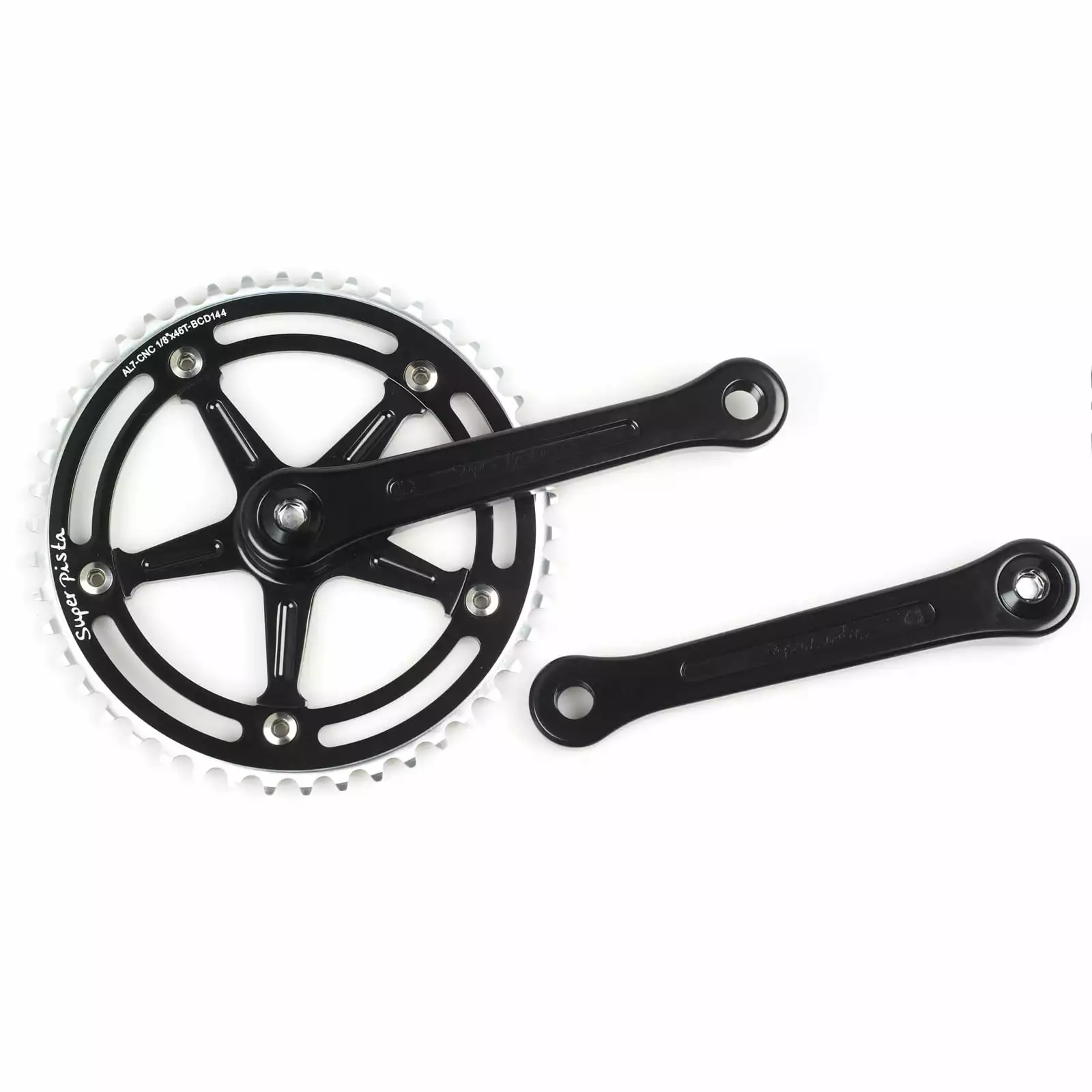 BLB Brick Lane Bikes Guarnitura Super Pista 165mm 5 BLB Brick Lane Bikes Guarnitura Super Pista 165mm - immagine 3