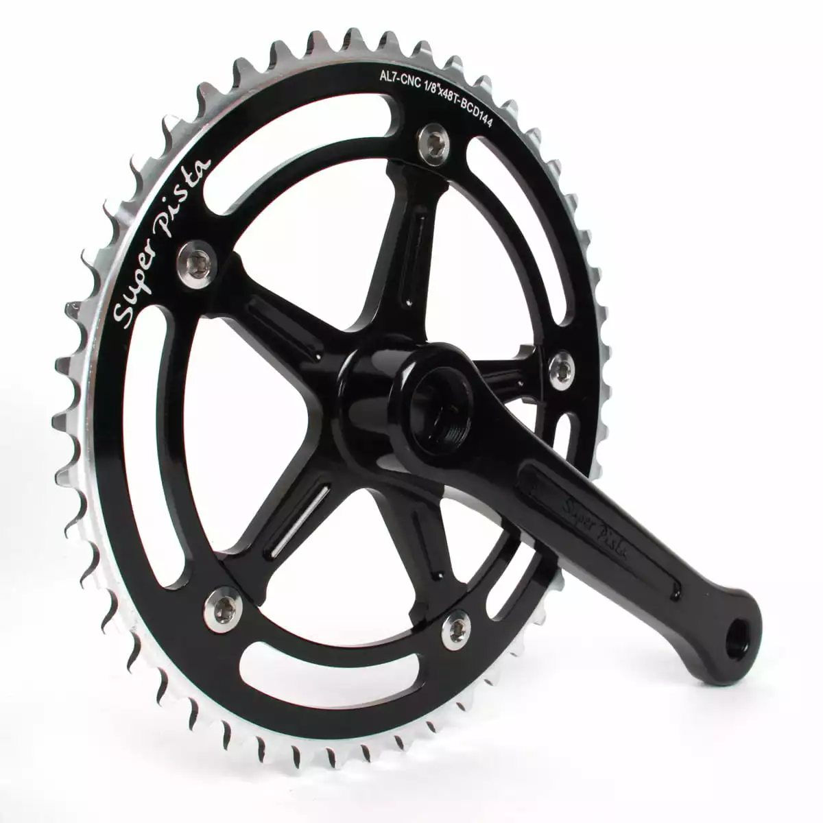 BLB Brick Lane Bikes Guarnitura Super Pista 165mm 7 BLB Brick Lane Bikes Guarnitura Super Pista 165mm - immagine 5